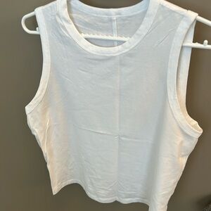 Lululemon Classic Fit Tank - Sz 10 White
